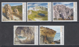 2022 Greece Geoparks Caves  Complete Set Of 5 MNH @ BELOW FACE VALUE - Unused Stamps