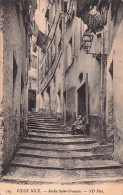 VIEUX NICE RUELLE SAINT FRANCOIS 1911 - Autres & Non Classés