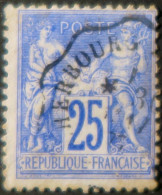 R1311/3071 - FRANCE - SAGE TYPE II N°78 Avec Cachet CONVOYEUR "  CHERBOURG à X  " Du 30 MAI 1877 - 1876-1898 Sage (Type II)