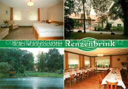 73641593 Bramsche Hase Hotel Waldgaststaette Renzenbrink Fremdenzimmer Festsaal  - Sonstige & Ohne Zuordnung