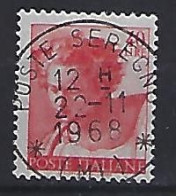 Italy 1961  Fresko Von Sixtinischen Kapelle Im Vatikan  (o) Mi.1088 - 1961-70: Used