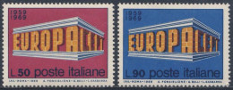 Italy Italie Italia 1969 Mi 1295 /6 YT 1034 /5 SG 1244 /5 ** Europa Cept - Colonnado / Tempelform - 1969
