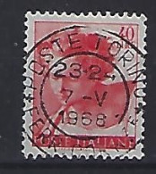 Italy 1961  Fresko Von Sixtinischen Kapelle Im Vatikan  (o) Mi.1088 - 1961-70: Used