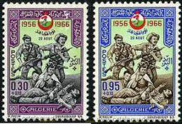 169575 MNH ARGELIA 1966 DIA DEL COMBATIENTE - Algerien (1962-...)