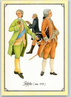 40162506 - Rokoko Im 1770 Zwei Hoeflinge Buerger Motiv 26 Aus Der Sammelserie Mode Durch Die Jahrhunderte - Mode