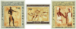 371006 MNH ARGELIA 1966 ARTE RUPESTRE DE TASSILI N'AJJER - Algérie (1962-...)