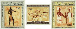 371006 MNH ARGELIA 1966 ARTE RUPESTRE DE TASSILI N'AJJER - Argelia (1962-...)