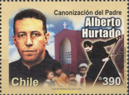 304805 MNH CHILE 2005 CANONIZACION DEL PADRE ALBERTO HURTADO - Chile