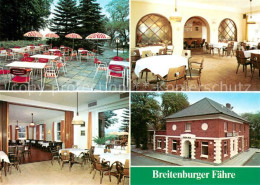 73641549 Breitenburg Hotel Restaurant Cafe Breitenburger Faehre Terrasse Breiten - Other & Unclassified