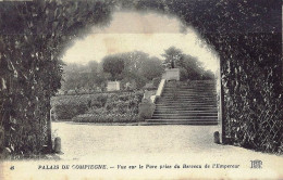 *CPA - 60 - COMPIEGNE - Palais - Vue Sur Le Parc Prise Du Berceau De L'Empereur - Compiegne