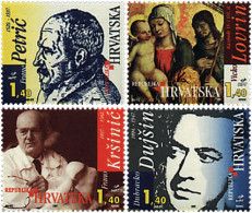 51261 MNH CROACIA 1997 PERSONAJES - Croacia