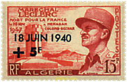 193417 MNH ARGELIA 1957 PERSONAJES DE LEYENDA - Argelia (1962-...)