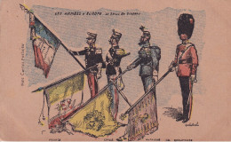 MILITAIRE(ILLUSTRATEUR) ARMEE DE L EUROPE(DRAPEAU) - Patriotiques