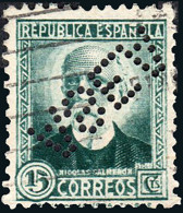 Madrid - Perforado - Edi O 665 - "ASEA" (Empresa Eléctrica) - Used Stamps