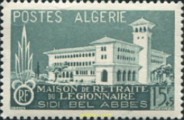 370995 MNH ARGELIA 1956 EN BENEFICIO DE LAS OBRAS DE LA LEGIÓN EXTRANJERA - Algérie (1962-...)