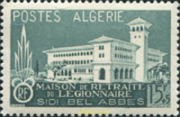 724288 MNH ARGELIA 1956 EN BENEFICIO DE LAS OBRAS DE LA LEGIÓN EXTRANJERA - Algérie (1962-...)