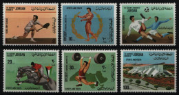 Jordanien 1976 - Mi-Nr. 1058-1063 ** - MNH - Sport - Jordanie