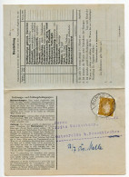 Germany 1929 Postcard & Reply Card; Bunde (Ostfriesland) - Hugo Schröder To Ostenfelde; 3pf. Friedrich Ebert - Lettres & Documents