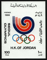 Jordanien 1988 - Mi-Nr. Block 60 ** - MNH - Olympia Seoul - Jordanien