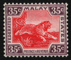 Malaya - Staatenbund 1931 - Mi-Nr. 71 ** - MNH - Tiger - Federated Malay States