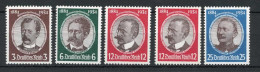 Deutsches Reich, 1934, 540-41, 542 X+y, 543, Postfrisch - Sonstige & Ohne Zuordnung