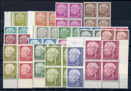 Bundesrepublik Deutschland, 1954, 177-96 (4), Postfrisch, ... - Sonstige & Ohne Zuordnung