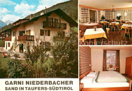 73641469 Sand Taufers Gaestehaus Pension Garni Niederbacher Gastraum Fremdenzimm - Autres & Non Classés