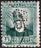 Madrid - Perforado - Edi O 665 - "B.H.A." (Banco) - Used Stamps