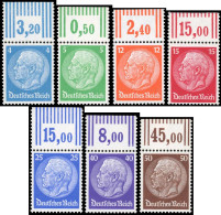 Deutsches Reich, 1932, 467-73 W OR, Postfrisch - Sonstige & Ohne Zuordnung