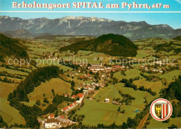 73641453 Spital Pyhrn Erholungsort Alpenpanorama Fliegeraufnahme Spital Pyhrn - Autres & Non Classés