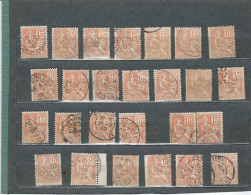 France  Lot De 25 Timbres  Mouchon ..... - Sonstige & Ohne Zuordnung