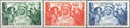 343182 HINGED ARGELIA 1949 75 ANIVERSARIO DE LA UNION POSTAL UNIVERSAL - Algerien (1962-...)