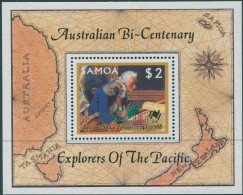 Samoa 1987 SG763 Australia Bicentenary Hafnia Ovpt MS MNH - Samoa (Staat)