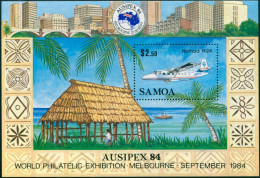 Samoa 1984 SG683 Ausipex Stamp Exhibition MS MNH - Samoa