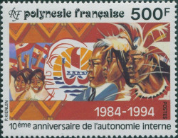 French Polynesia 1994 SG701 500f Internal Autonomy MNH - Autres & Non Classés