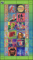 Australia 1998 SG1770-1781 Rock And Roll Sheetlet Of 12 MNH - Andere & Zonder Classificatie