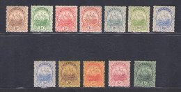 1922-34 Bermuda, Stanley Gibbons N. 77/87 - MH* - Altri & Non Classificati