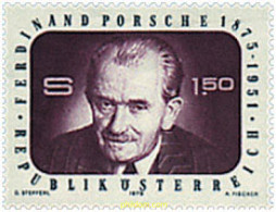 69082 MNH AUSTRIA 1975 CENTENARIO DEL NACIMIENTO DE FERDINAND PORSCHE - Unused Stamps
