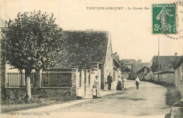 FONTAINE Sous JOUY La Grande Rue - Andere & Zonder Classificatie