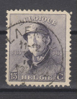 COB 169 Oblitération Centrale LAEKEN - 1919-1920 Roi Casqué