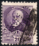 Madrid - Perforado - Edi O 666 - "CTNE" (Telefónica) - Used Stamps