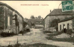 FRANCE - Carte Postale - Baudrecourt Grande - La Grande Rue - L 152155 - Other & Unclassified