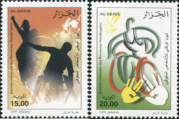 632721 MNH ARGELIA 2009 DIA NACIONAL DE LOS DISCAPACITADOS - Algerien (1962-...)