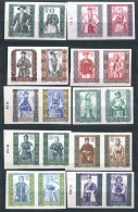 Pologne (Poland) 1959-60, Costumes Folkloriques, Y&T N°1003-22 Non Dent. ** - Unused Stamps