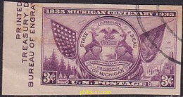 724126 USED ESTADOS UNIDOS 1935 CENTENARIO DEL ESTADO DE MICHIGAN - Neufs