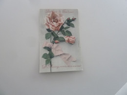 Annecy - Roses - Parfumée De Tendresse - Yt 137 - Editions Haumont - Année 1908 - - Blumen