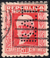 Madrid - Perforado - Edi O 669 - "B.A.T." (Banco) - Used Stamps