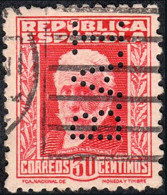 Madrid - Perforado - Edi O 669 - "B.A.T." (Banco) - Oblitérés