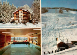 73641287 Wieden Schwarzwald Berghotel Wiedener Eck Hallenbad Skilift Wieden Schw - Sonstige & Ohne Zuordnung