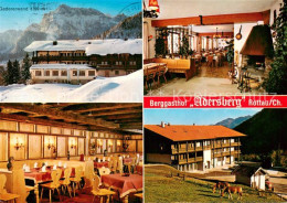 73641268 Rottau Chiemgau Berggasthof Adersberg Hotel Gedererwand Gastraeume Rott - Sonstige & Ohne Zuordnung